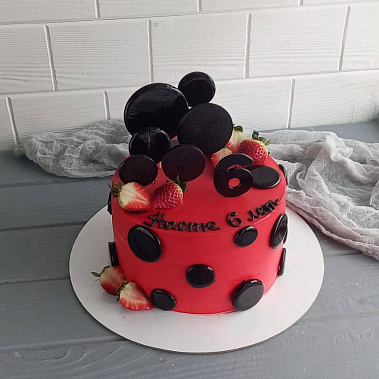 Торт "Божья коровка" купить - пушкино.сладкоежкин.рф