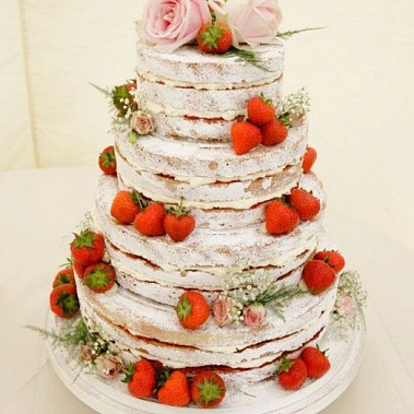 Торт клубничные розы купить - пушкино.сладкоежкин.рф