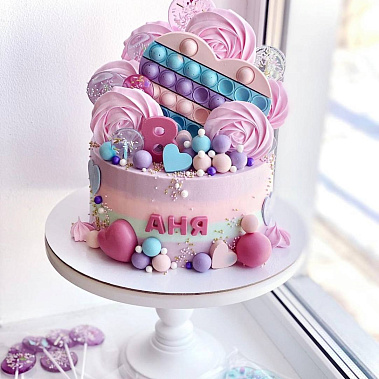 Торт "Сладкий поп-ит" купить - пушкино.сладкоежкин.рф