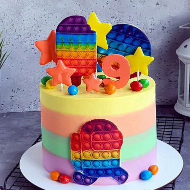 "Радужный поп-ит" купить - пушкино.сладкоежкин.рф