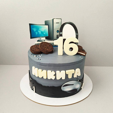 Торт "Компьютер" купить - пушкино.сладкоежкин.рф