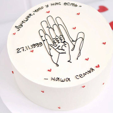 Торт "Семья" купить - пушкино.сладкоежкин.рф