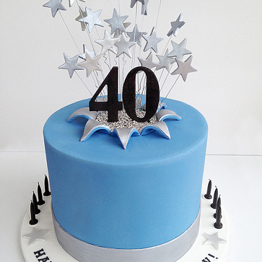 Торт "40" купить - пушкино.сладкоежкин.рф